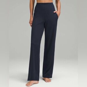 lululemon Navy Wide Leg Align Pants